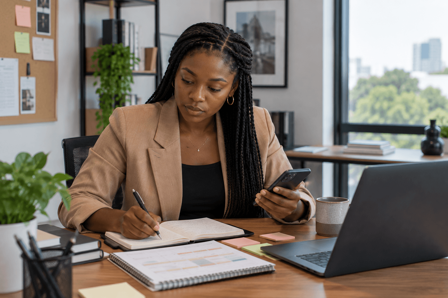 Virtual assistant managing executive calendar and operations workflows